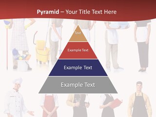 Isolated Manager Woman PowerPoint Template