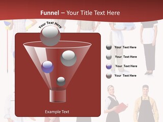 Isolated Manager Woman PowerPoint Template
