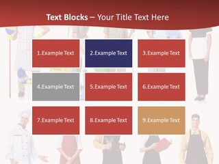 Isolated Manager Woman PowerPoint Template