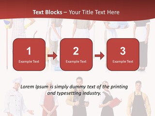 Isolated Manager Woman PowerPoint Template