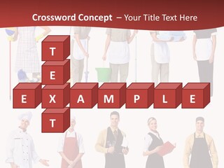 Isolated Manager Woman PowerPoint Template