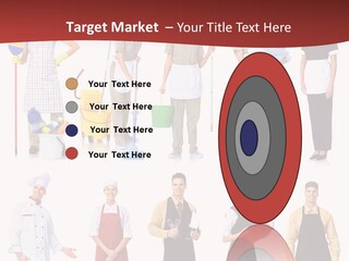 Isolated Manager Woman PowerPoint Template