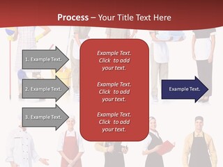 Isolated Manager Woman PowerPoint Template