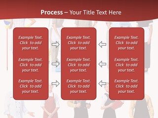Isolated Manager Woman PowerPoint Template