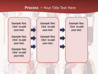 Isolated Manager Woman PowerPoint Template
