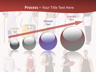 Isolated Manager Woman PowerPoint Template