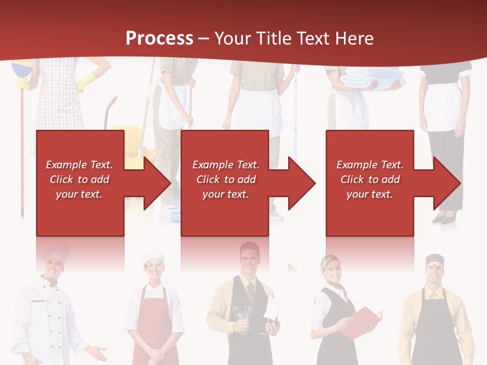 Isolated Manager Woman PowerPoint Template