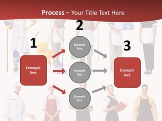 Isolated Manager Woman PowerPoint Template