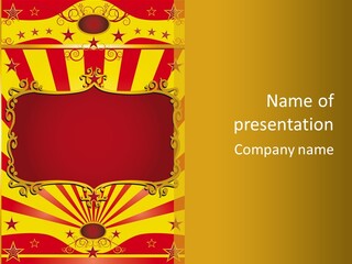 Light Theater Carnival PowerPoint Template