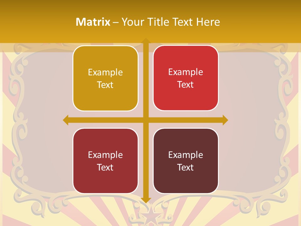 Light Theater Carnival PowerPoint Template