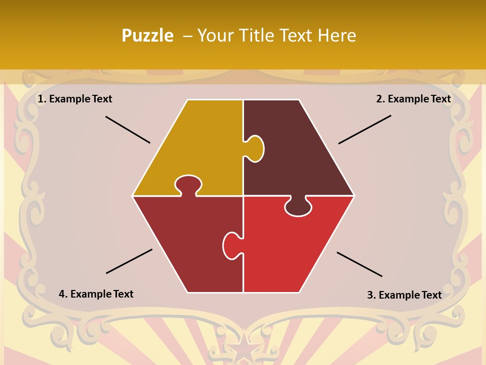 Light Theater Carnival PowerPoint Template