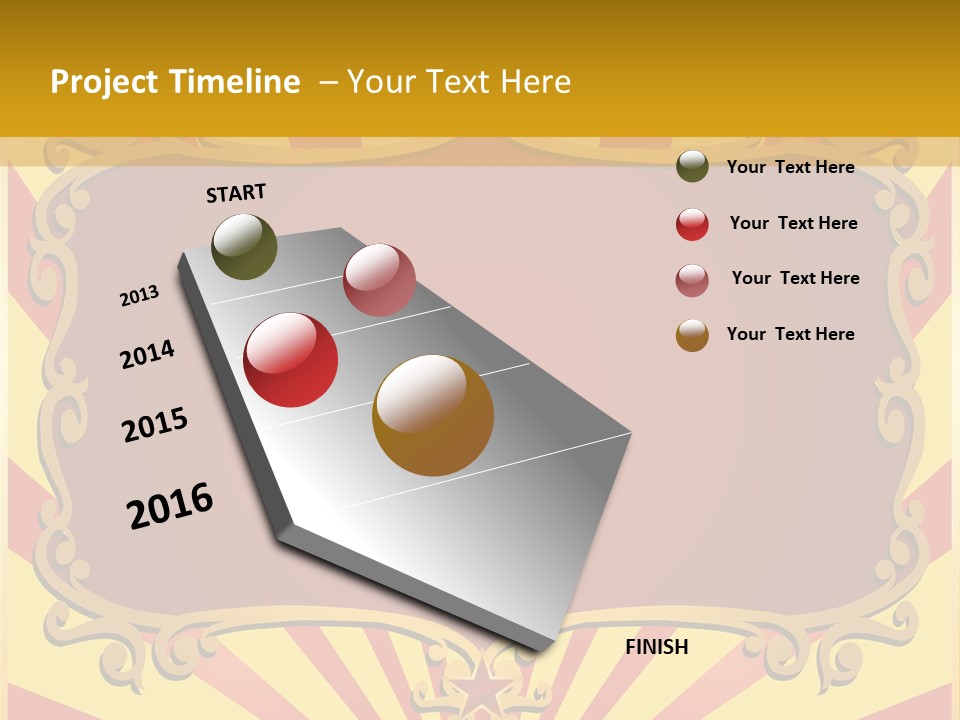 Light Theater Carnival PowerPoint Template