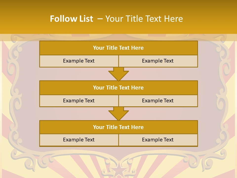 Light Theater Carnival PowerPoint Template