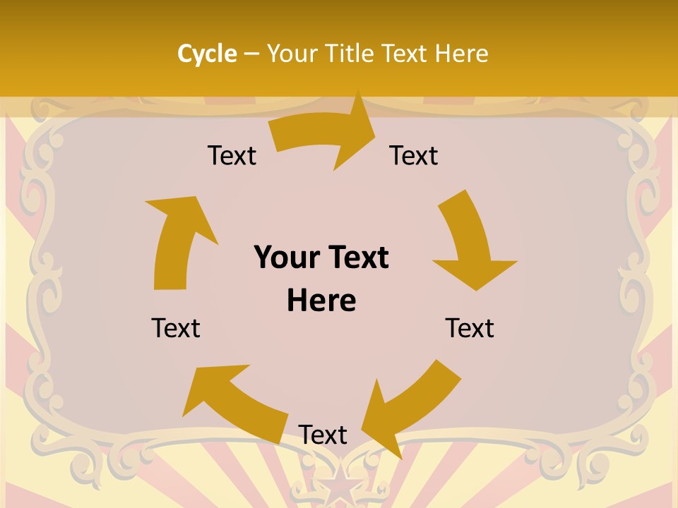 Light Theater Carnival PowerPoint Template