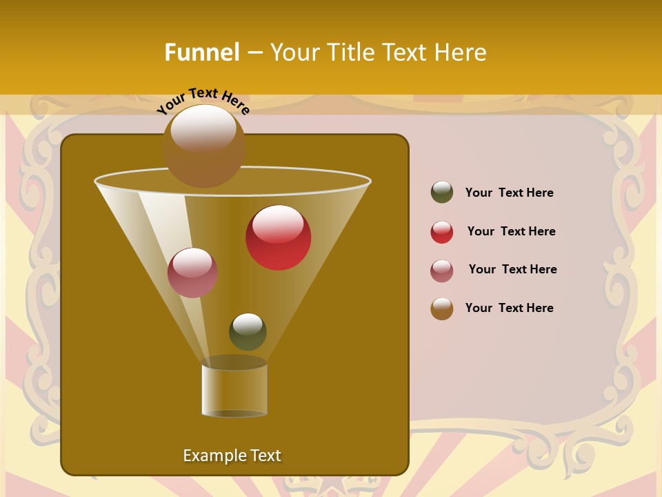 Light Theater Carnival PowerPoint Template