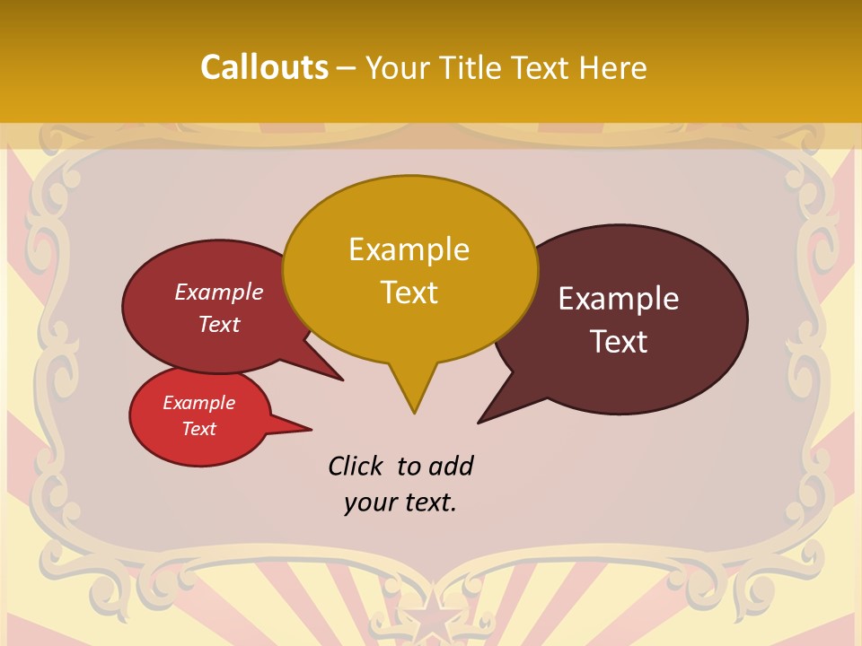 Light Theater Carnival PowerPoint Template