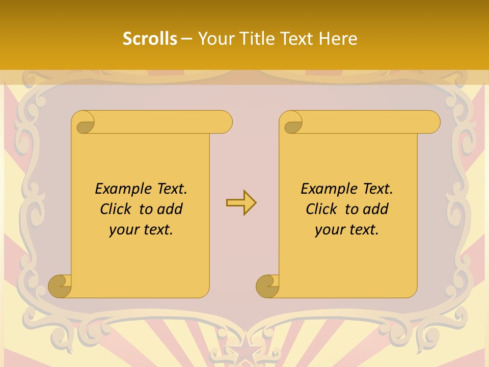 Light Theater Carnival PowerPoint Template