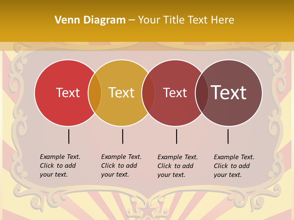 Light Theater Carnival PowerPoint Template