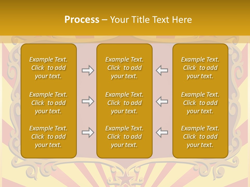 Light Theater Carnival PowerPoint Template