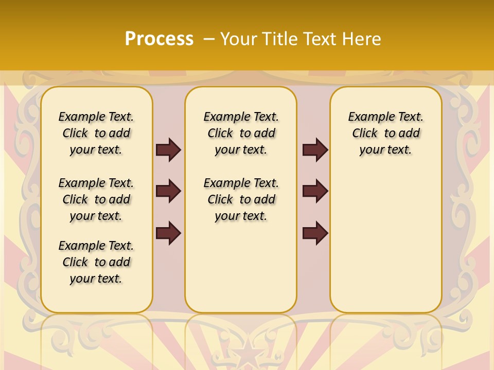Light Theater Carnival PowerPoint Template