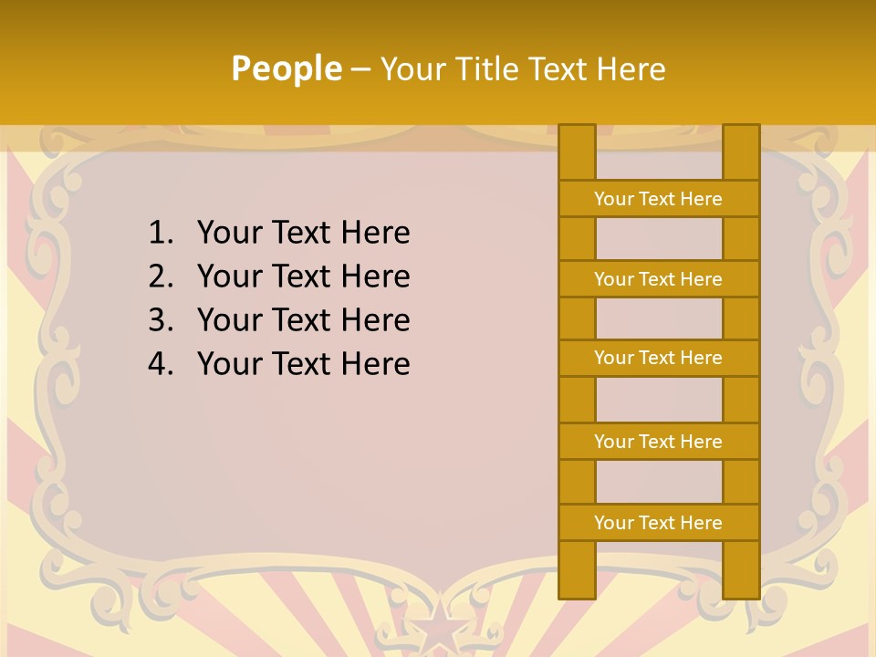 Light Theater Carnival PowerPoint Template