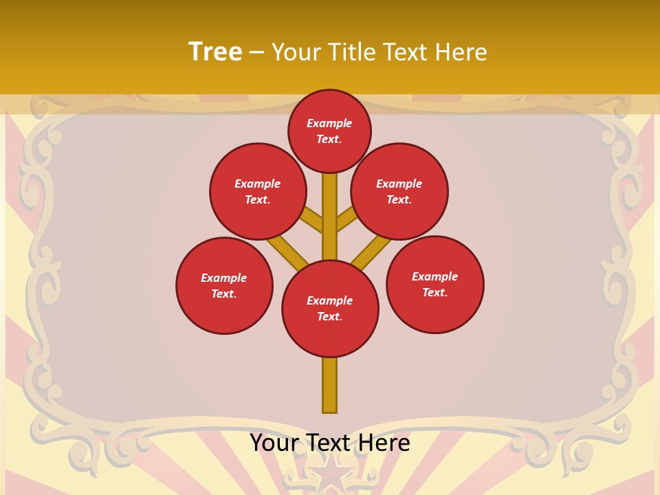 Light Theater Carnival PowerPoint Template