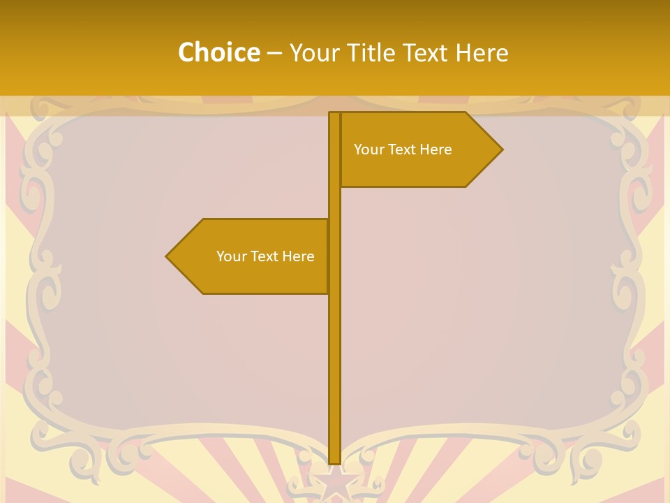 Light Theater Carnival PowerPoint Template