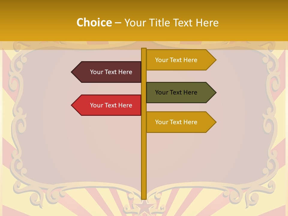 Light Theater Carnival PowerPoint Template