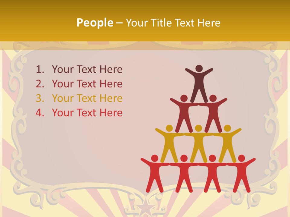 Light Theater Carnival PowerPoint Template