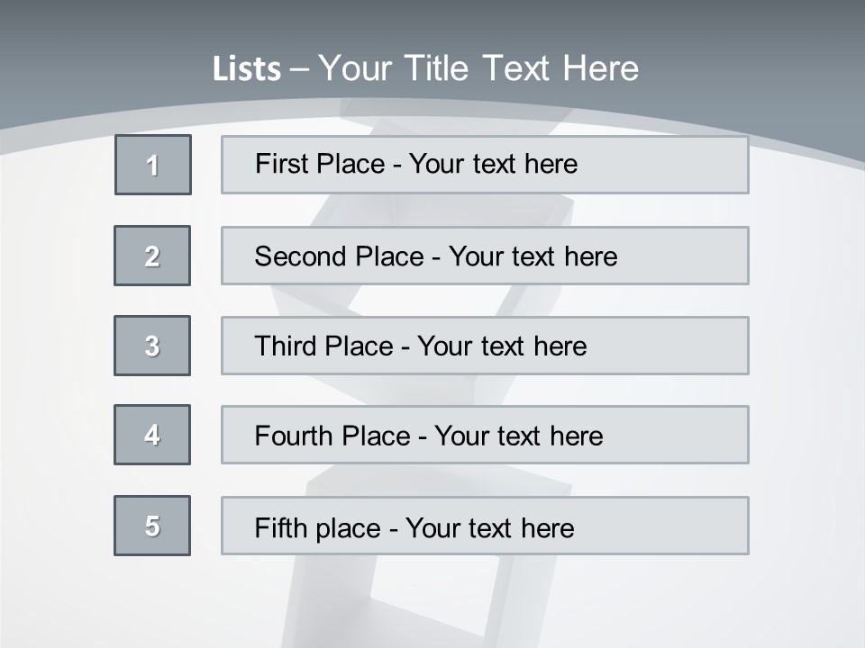 White Open Empty PowerPoint Template