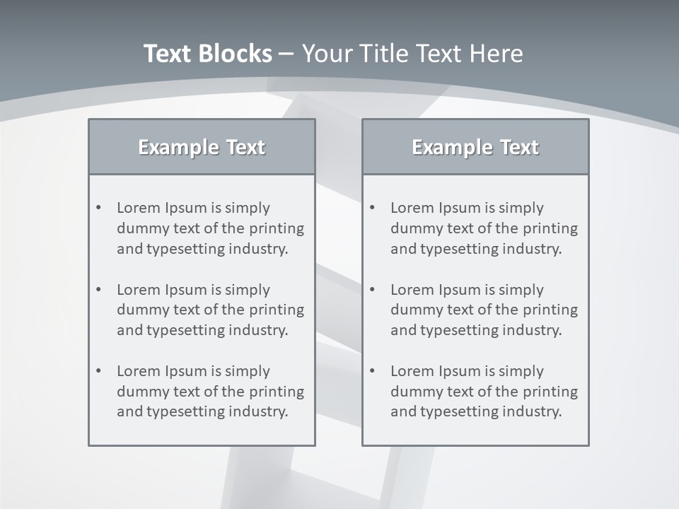 White Open Empty PowerPoint Template