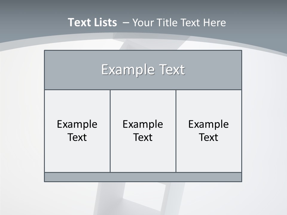 White Open Empty PowerPoint Template