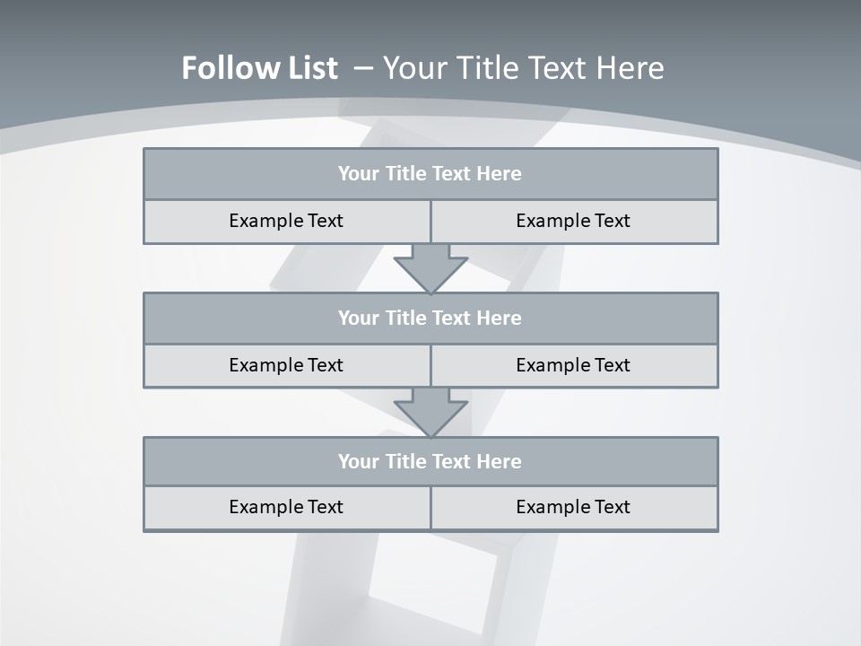 White Open Empty PowerPoint Template