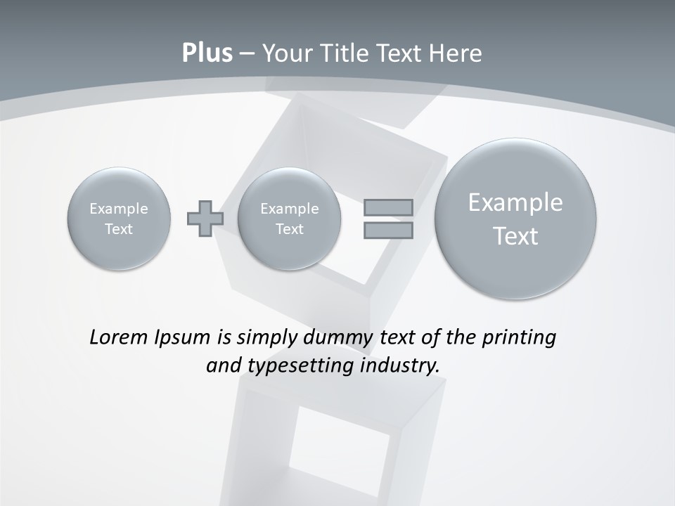 White Open Empty PowerPoint Template