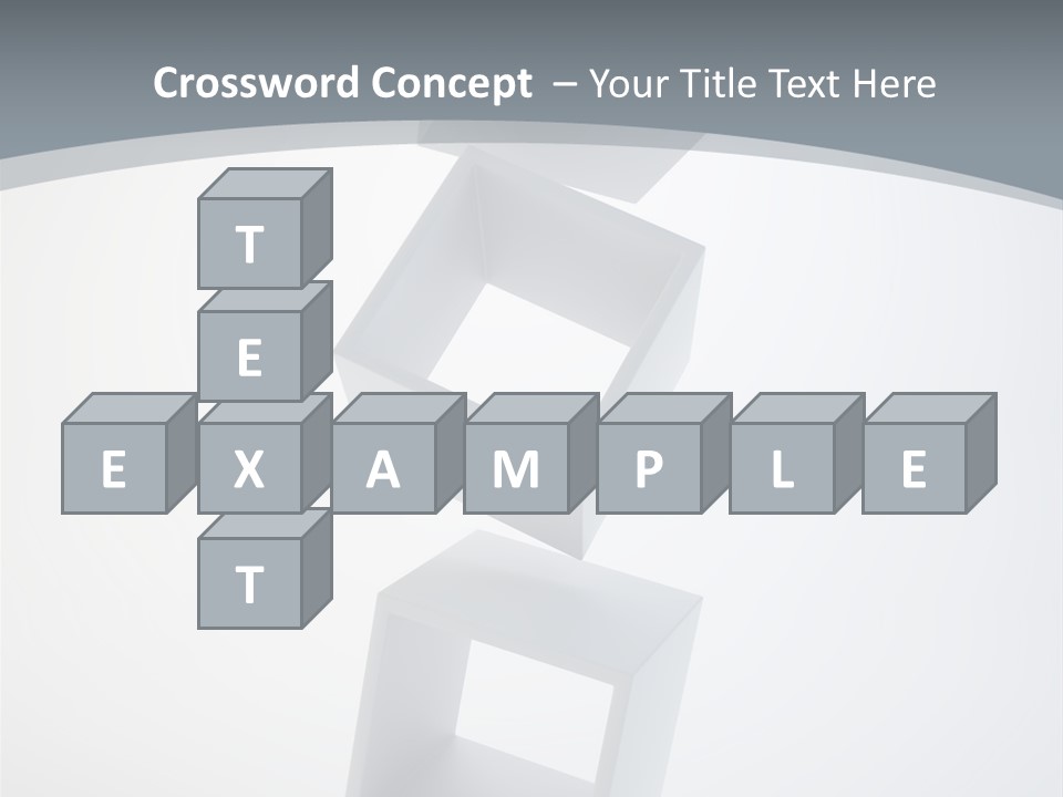 White Open Empty PowerPoint Template