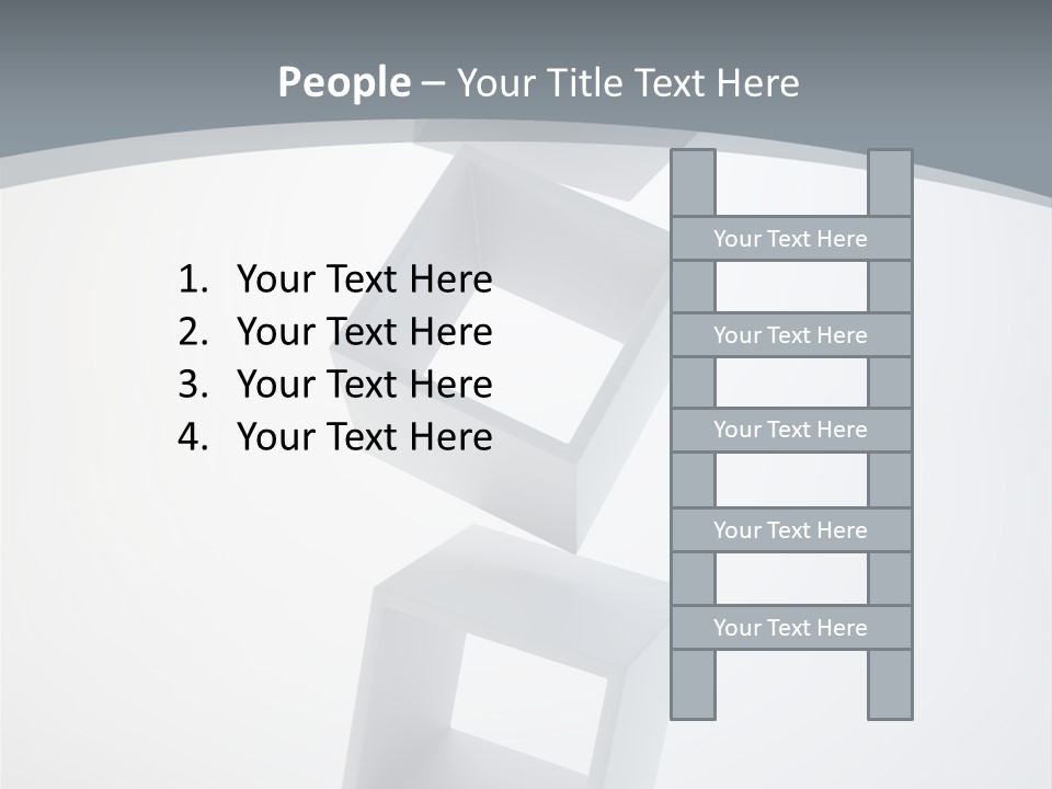 White Open Empty PowerPoint Template