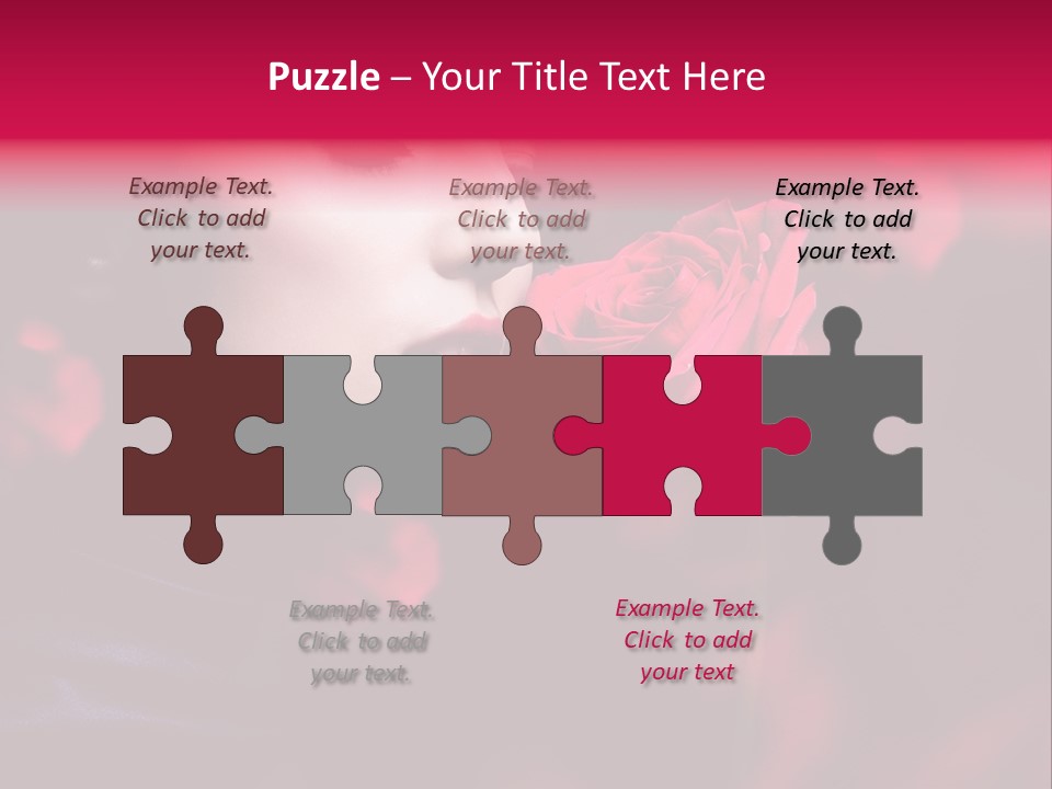 Sexy Likeness Semblance PowerPoint Template