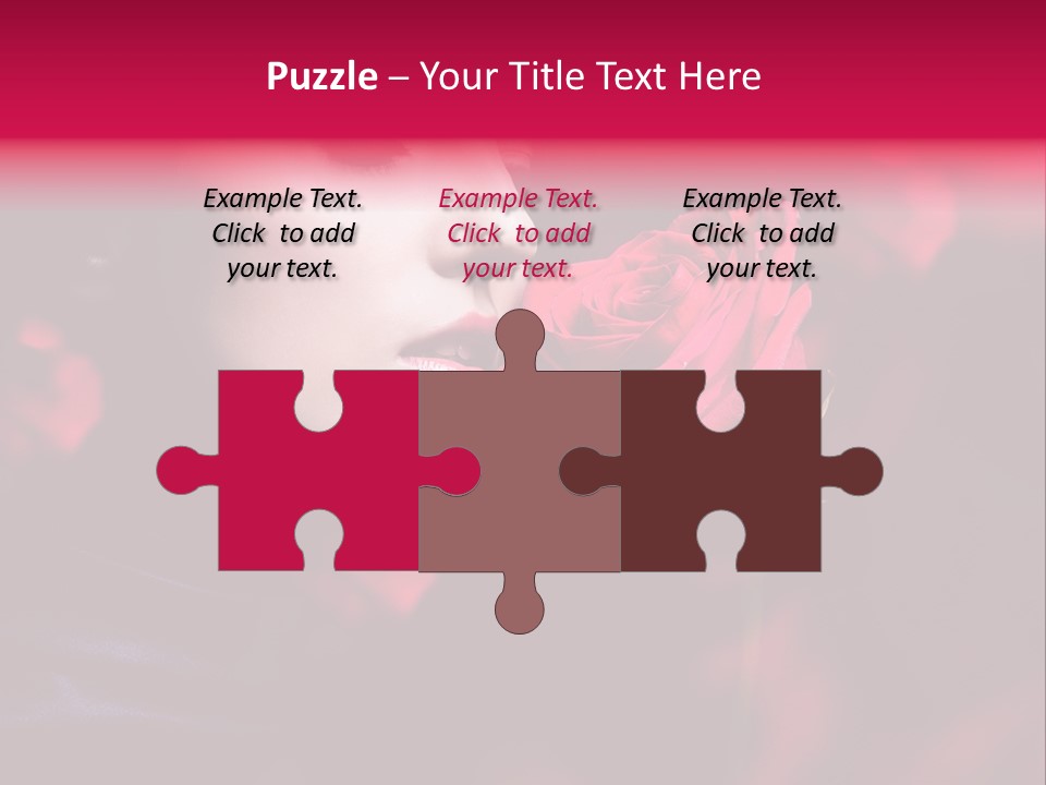 Sexy Likeness Semblance PowerPoint Template