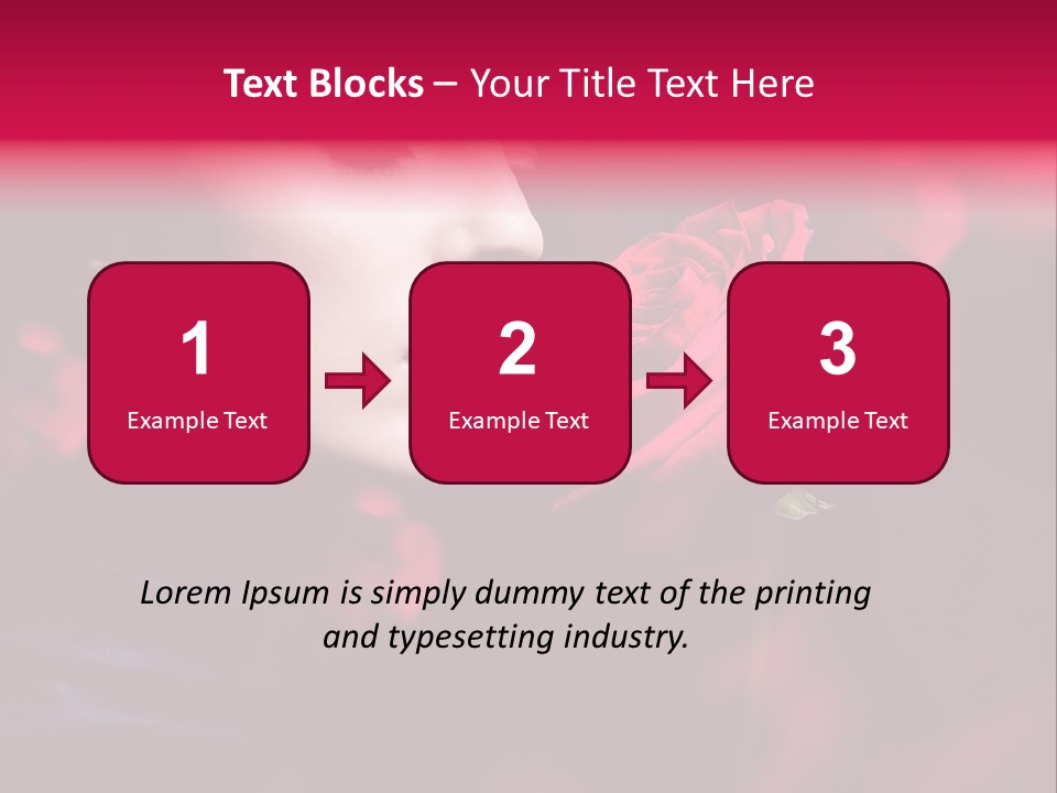 Sexy Likeness Semblance PowerPoint Template