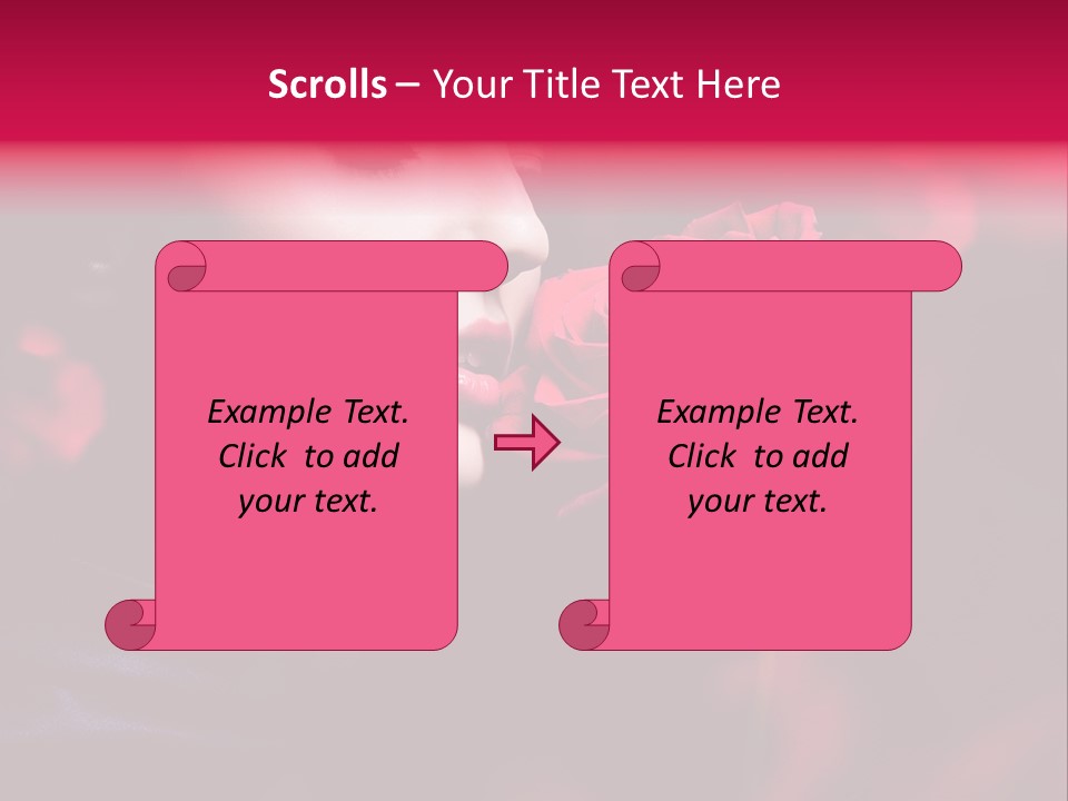 Sexy Likeness Semblance PowerPoint Template
