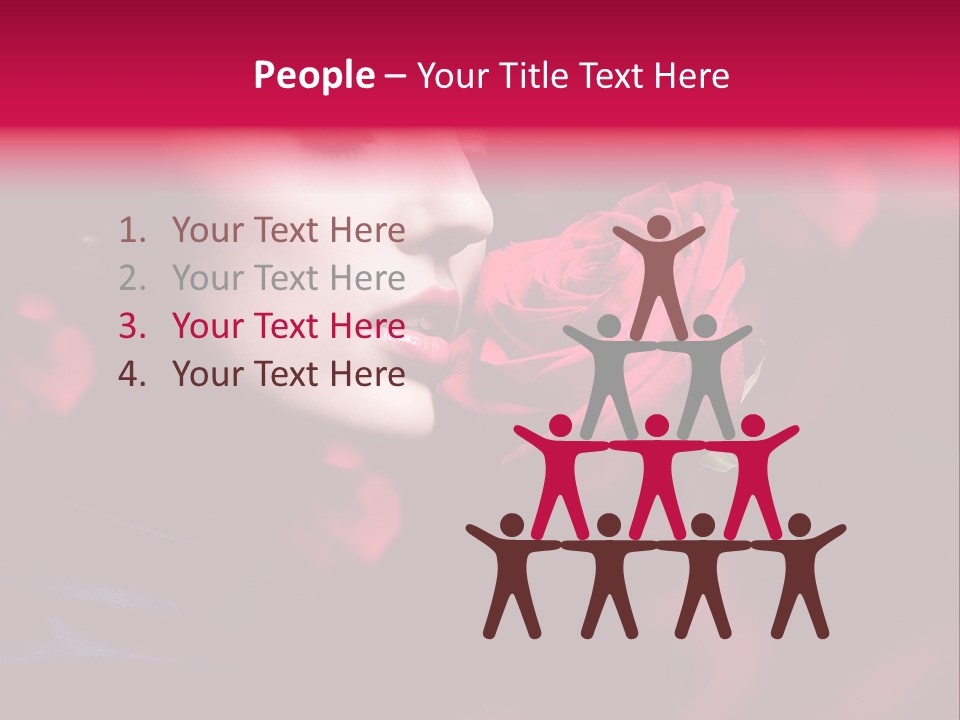 Sexy Likeness Semblance PowerPoint Template