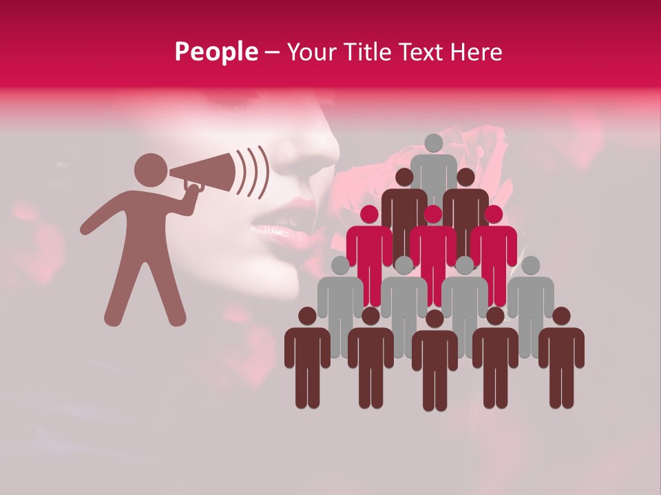 Sexy Likeness Semblance PowerPoint Template