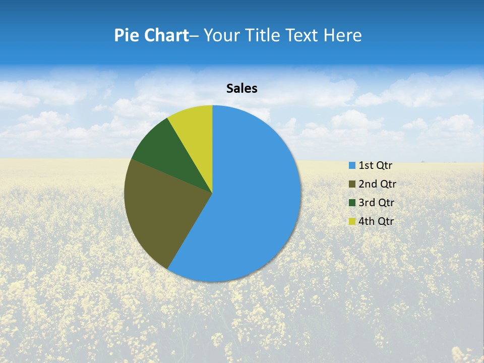 Sunshine Color Ecology PowerPoint Template