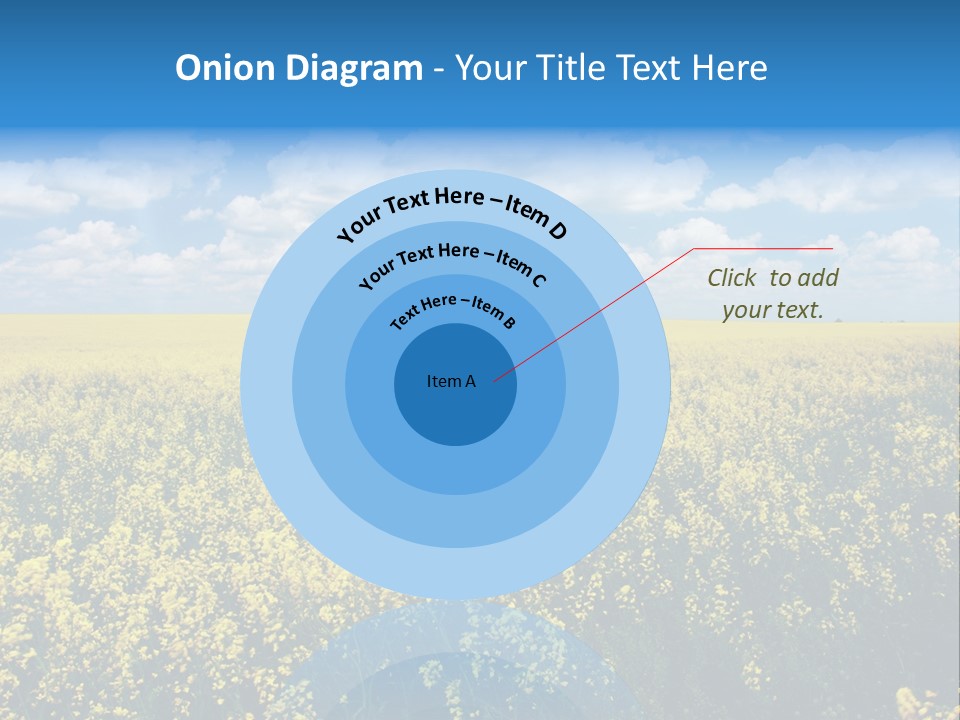 Sunshine Color Ecology PowerPoint Template