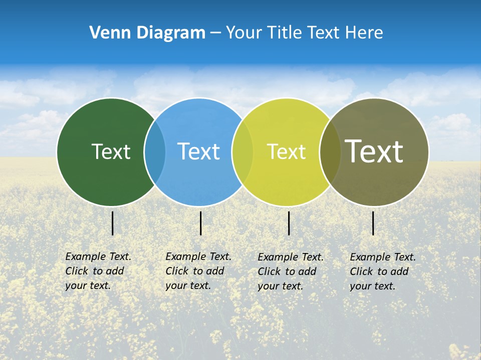 Sunshine Color Ecology PowerPoint Template