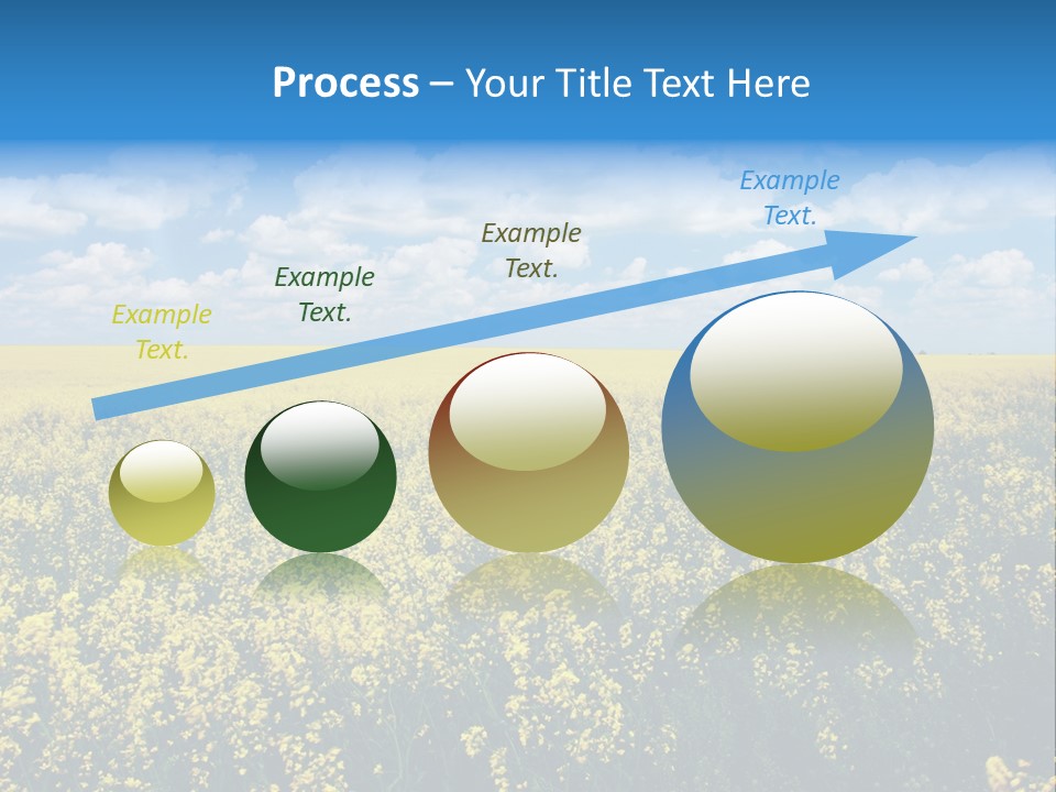 Sunshine Color Ecology PowerPoint Template