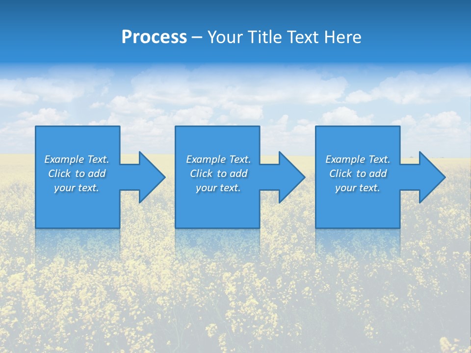 Sunshine Color Ecology PowerPoint Template