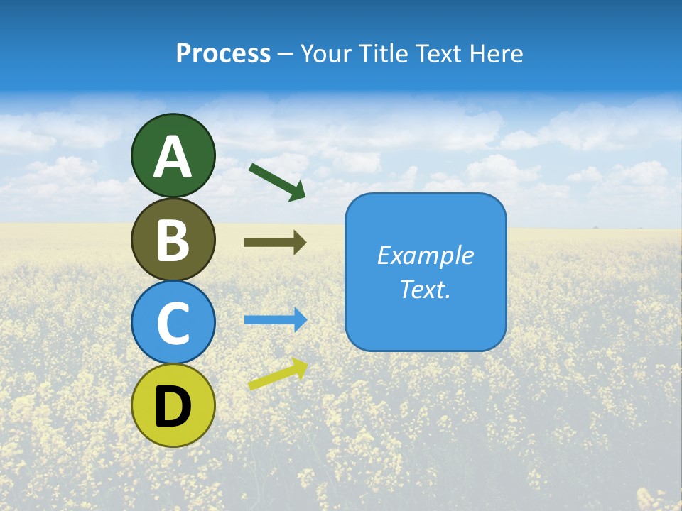 Sunshine Color Ecology PowerPoint Template