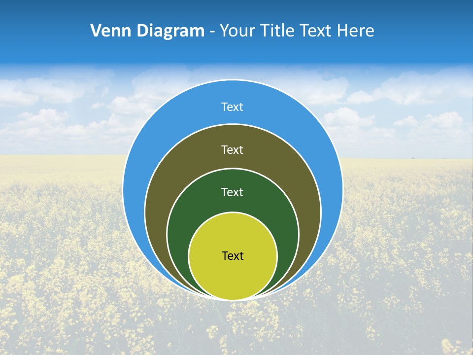 Sunshine Color Ecology PowerPoint Template