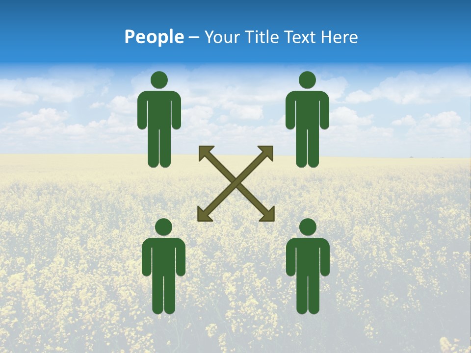 Sunshine Color Ecology PowerPoint Template